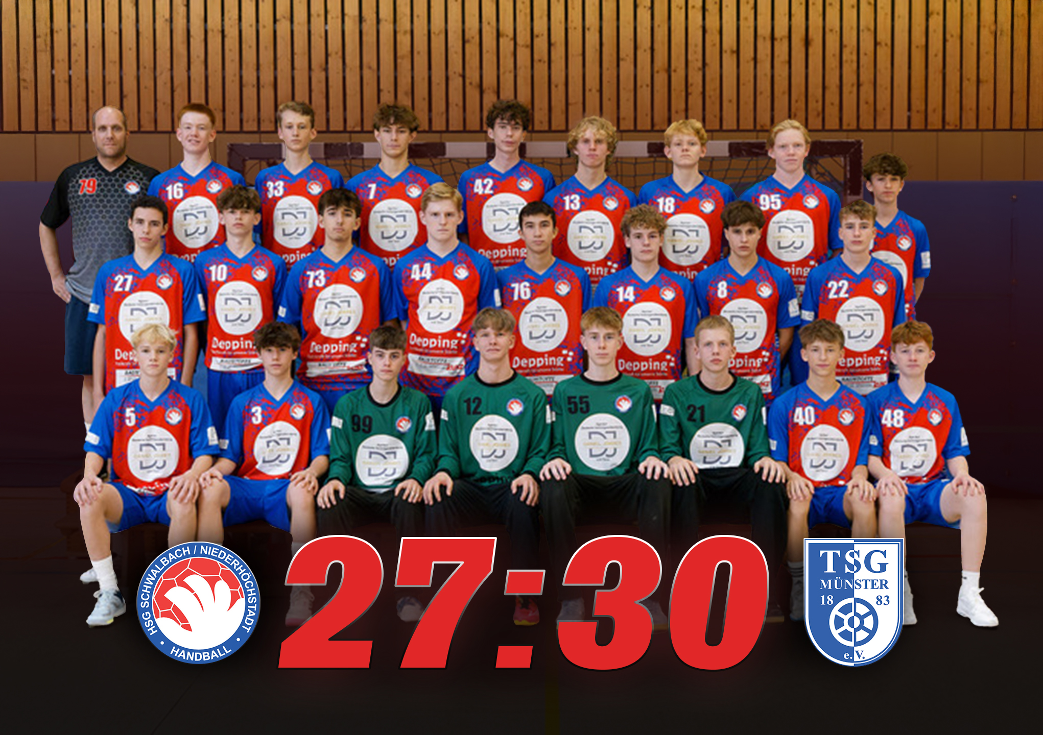 Spannender Handballkrimi: HSG Schwalbach/Niederhöchstadt unterliegt Favorit nur knapp